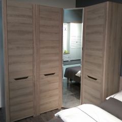 АФИНА А12 Шкаф для одежды и белья Ясень Таормина в Добрянке - dobryanka.mebel24.online | фото 2