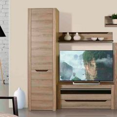 АФИНА А15 Шкаф для одежды Ясень Таормина в Добрянке - dobryanka.mebel24.online | фото 2