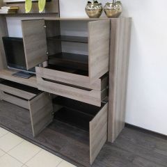 АФИНА А16а Шкаф МЦН Ясень Таормина в Добрянке - dobryanka.mebel24.online | фото 2