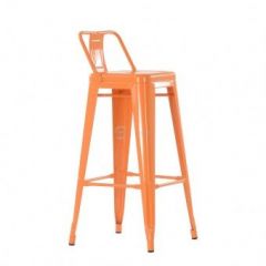 Барный стул Barneo N-242 Tolix Style 2003 Оранжевый в Добрянке - dobryanka.mebel24.online | фото