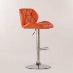 Барный стул Barneo N-85 Diamond оранжевый в Добрянке - dobryanka.mebel24.online | фото 2