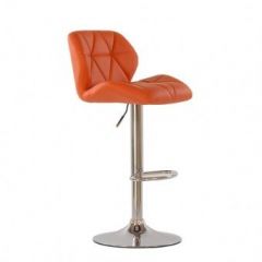 Барный стул Barneo N-85 Diamond оранжевый в Добрянке - dobryanka.mebel24.online | фото 1