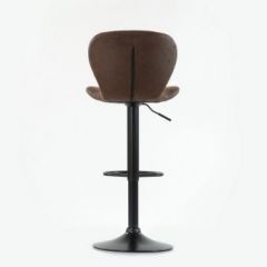 Барный стул Barneo N-86 Time / Black / VPU Brown Vintage коричневый винтаж PK970-18 в Добрянке - dobryanka.mebel24.online | фото 2