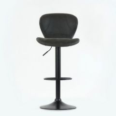 Барный стул Barneo N-86 Time / Black / VPU Dark Gray Vintage серый винтаж 970-11 в Добрянке - dobryanka.mebel24.online | фото 3