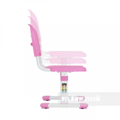 Комплект парта + стул трансформеры Cantare Pink в Добрянке - dobryanka.mebel24.online | фото 7