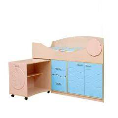 Набор мебели для детской Юниор -12.2 (700*1860) МДФ матовый в Добрянке - dobryanka.mebel24.online | фото 4