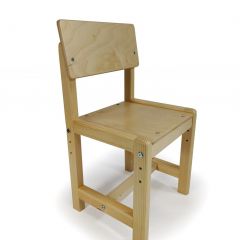 Детский растущий комплект стол и стул Я САМ "Лофт" (Береза, Сосна) в Добрянке - dobryanka.mebel24.online | фото 3