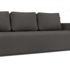 Диван Алиса 4 Bahama STEEL - Teos Dark Brown в Добрянке - dobryanka.mebel24.online | фото