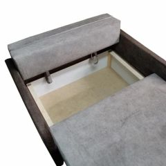 Диван Канзас 1.20 птички на голубом (Канасик) в Добрянке - dobryanka.mebel24.online | фото 3