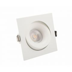 DK2121-WH Встраиваемый светильник, IP 20, 50 Вт, GU10, белый, алюминий в Добрянке - dobryanka.mebel24.online | фото