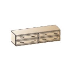 Гостиная Карина Композиция 10 (Акация Молдау) в Добрянке - dobryanka.mebel24.online | фото 5