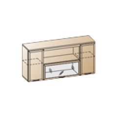 Гостиная Карина Композиция 2 (Ясень Асахи) в Добрянке - dobryanka.mebel24.online | фото 4
