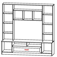 ПРАГА Гостиная (модульная) в Добрянке - dobryanka.mebel24.online | фото 3