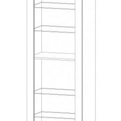 РИВЬЕРА Пенал универсальный в Добрянке - dobryanka.mebel24.online | фото 2