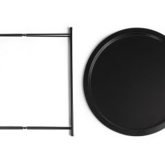 Журнальный стол Tray 47х51 black в Добрянке - dobryanka.mebel24.online | фото 3