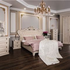 Комод 4 ящика Афина + Зеркало ППУ Афина (крем корень) в Добрянке - dobryanka.mebel24.online | фото 7