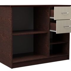 Комод АЛЛА (Венге/дуб млечный) Эко в Добрянке - dobryanka.mebel24.online | фото 2