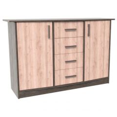 Комод К-2.1 (Ясень анкор/Дуб сакраменто) в Добрянке - dobryanka.mebel24.online | фото