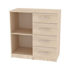 Комод "Калисто (K17)" ручка рейлинг в Добрянке - dobryanka.mebel24.online | фото 2