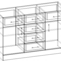 СОФИЯ Комод К1200 2Д (венге/дуб белфорт) в Добрянке - dobryanka.mebel24.online | фото 3