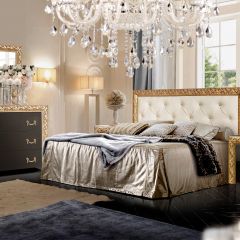 Комод Тиффани Premium черная/золото (ТФКМ-1(П) в Добрянке - dobryanka.mebel24.online | фото 2
