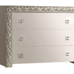 Комод Тиффани Premium слоновая кость/серебро (ТФКМ-1(П) в Добрянке - dobryanka.mebel24.online | фото