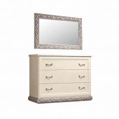 Комод Тиффани штрих-лак/серебро (ТФКМ-1) в Добрянке - dobryanka.mebel24.online | фото
