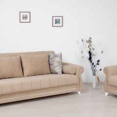 Комплект Роуз ТД 412 диван-кровать + кресло + комплект подушек в Добрянке - dobryanka.mebel24.online | фото 1