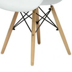 Кресло Barneo N-14 WoodMold белый в Добрянке - dobryanka.mebel24.online | фото 2
