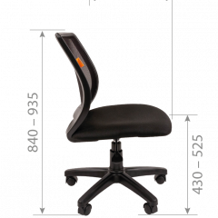Кресло для оператора CHAIRMAN 699 Б/Л (ткань стандарт/сетка TW-04) в Добрянке - dobryanka.mebel24.online | фото 7