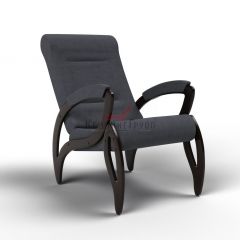 Кресло для отдыха Зельден 20-Т-ГР (тканьвенге) ГРАФИТ в Добрянке - dobryanka.mebel24.online | фото 1