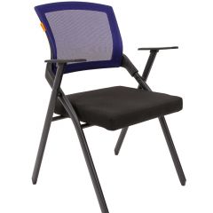 Кресло для посетителей CHAIRMAN NEXX (ткань стандарт черный/сетка DW-61) в Добрянке - dobryanka.mebel24.online | фото