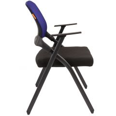 Кресло для посетителей CHAIRMAN NEXX (ткань стандарт черный/сетка DW-61) в Добрянке - dobryanka.mebel24.online | фото 3