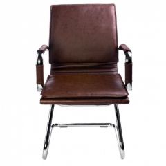 Кресло для посетителя Бюрократ CH-993-Low-V/Brown коричневый в Добрянке - dobryanka.mebel24.online | фото 4