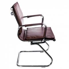 Кресло для посетителя Бюрократ CH-993-Low-V/Brown коричневый в Добрянке - dobryanka.mebel24.online | фото 2
