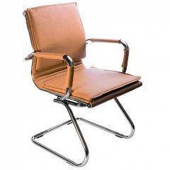 Кресло для посетителя Бюрократ CH-993-Low-V/Camel светло-коричневый в Добрянке - dobryanka.mebel24.online | фото