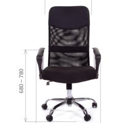 Кресло для руководителя CHAIRMAN 610 N (15-21 черный/сетка черный) в Добрянке - dobryanka.mebel24.online | фото 4
