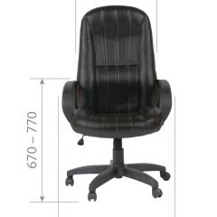 Кресло для руководителя  CHAIRMAN 685 (экокожа черный) в Добрянке - dobryanka.mebel24.online | фото 5
