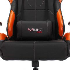 Кресло игровое Бюрократ VIKING 5 AERO ORANGE черный/оранжевый в Добрянке - dobryanka.mebel24.online | фото 7