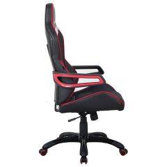 Кресло компьютерное BRABIX Nitro GM-001 (ткань/экокожа) черное, вставки красные (531816) в Добрянке - dobryanka.mebel24.online | фото 6