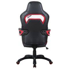 Кресло компьютерное BRABIX Nitro GM-001 (ткань/экокожа) черное, вставки красные (531816) в Добрянке - dobryanka.mebel24.online | фото 5