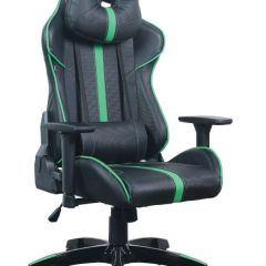 Кресло компьютерное BRABIX "GT Carbon GM-120" (черное/зеленое) 531929 в Добрянке - dobryanka.mebel24.online | фото