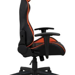 Кресло компьютерное BRABIX "GT Racer GM-100" (черное/оранжевое) 531925 в Добрянке - dobryanka.mebel24.online | фото 3