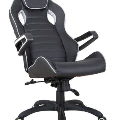 Кресло компьютерное BRABIX "Techno Pro GM-003" (черное/серое, вставки серые) 531814 в Добрянке - dobryanka.mebel24.online | фото 3