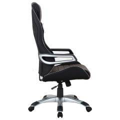 Кресло компьютерное BRABIX Techno GM-002 (ткань) черное/серое, вставки белые (531815) в Добрянке - dobryanka.mebel24.online | фото 4