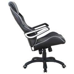 Кресло компьютерное BRABIX Techno Pro GM-003 (экокожа черное/серое, вставки серые) 531814 в Добрянке - dobryanka.mebel24.online | фото 6