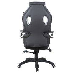 Кресло компьютерное BRABIX Techno Pro GM-003 (экокожа черное/серое, вставки серые) 531814 в Добрянке - dobryanka.mebel24.online | фото 8