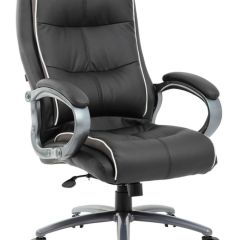 Кресло офисное BRABIX PREMIUM "Strong HD-009" (экокожа черная, ткань серая) 531945 в Добрянке - dobryanka.mebel24.online | фото 1