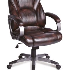 Кресло офисное BRABIX "Eldorado EX-504" (коричневое) 530875 в Добрянке - dobryanka.mebel24.online | фото 1