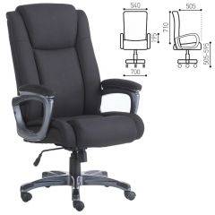 Кресло офисное BRABIX "Solid HD-005" (ткань/черное) 531822 в Добрянке - dobryanka.mebel24.online | фото 1